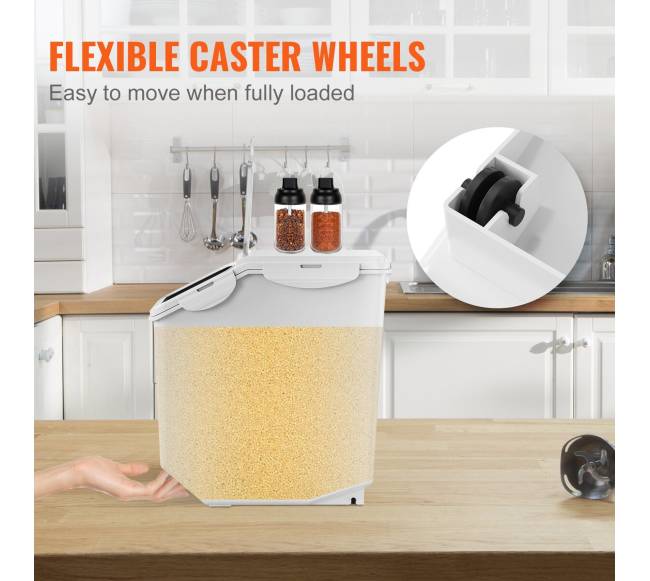 Laikymo konteineriai su dozatoriais 2 x 15L4