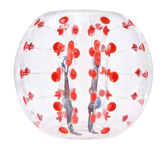 Pripučiamas buferinis kamuolys 1vnt, 1.2 m zorb kamuoliai8