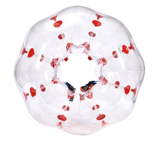 Pripučiamas buferinis kamuolys 1vnt, 1.2 m zorb kamuoliai9