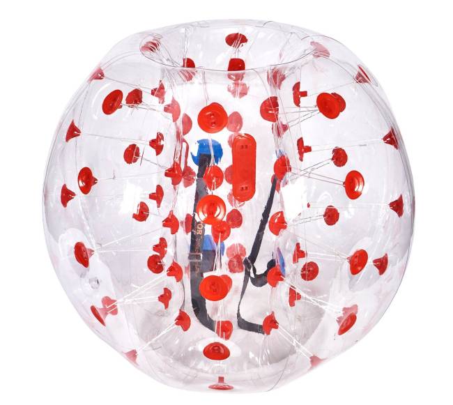 Pripučiamas buferinis kamuolys 1vnt, 1.2 m zorb kamuoliai10