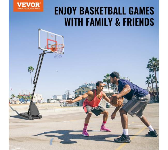 Reguliuojamas krepšinio stovas, 2.3-3 m aukščio6