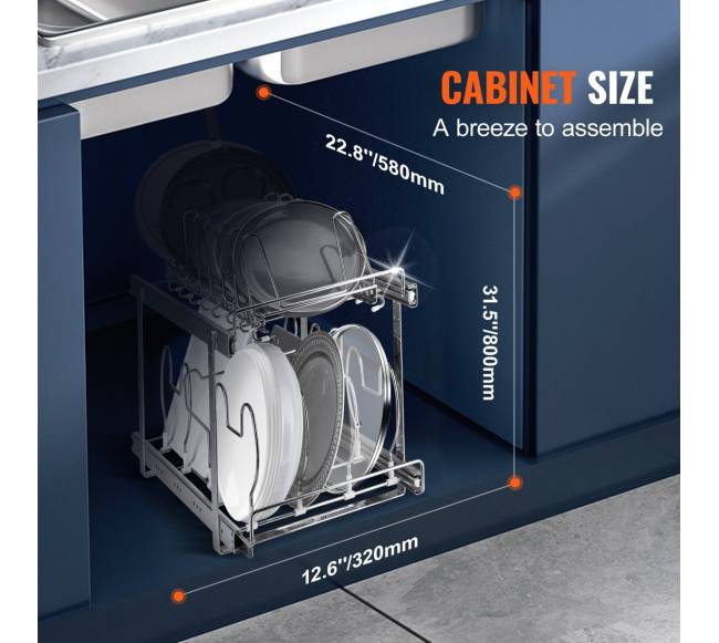 Ištraukiama puodų ir keptuvių lentyna3