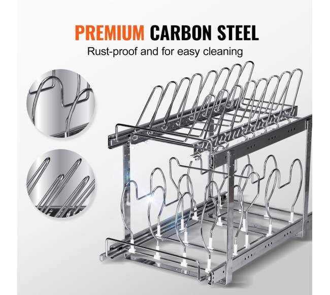 Ištraukiama puodų ir keptuvių lentyna5