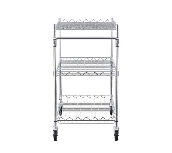 Virtuvės vežimėlis su 3 lentynomis10