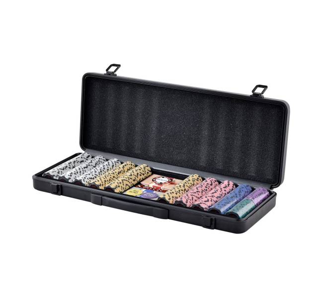 500 dalių pokerio komplektas su dėklu9