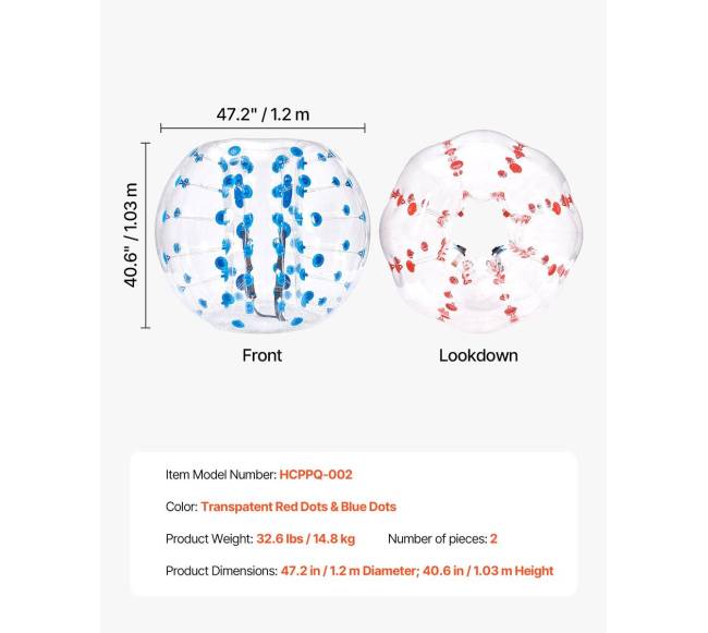 Pripučiamų apsauginių kamuolių 2 vnt. rinkinys6