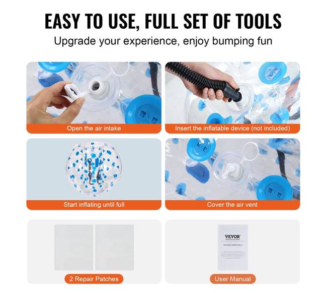 Pripučiamas sumo kamuolys 1 vnt, 1.2 m4