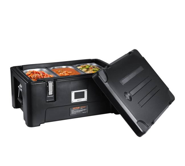 Izoliuotas maisto konteineris su 3 indais0