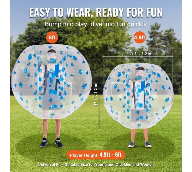 Pripučiama kėglių kamuoliukas 1 vnt., 1.5 m2