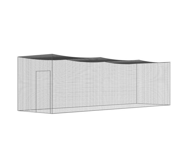 Beisbolo mušimo tinklas su durimis, 35 m0