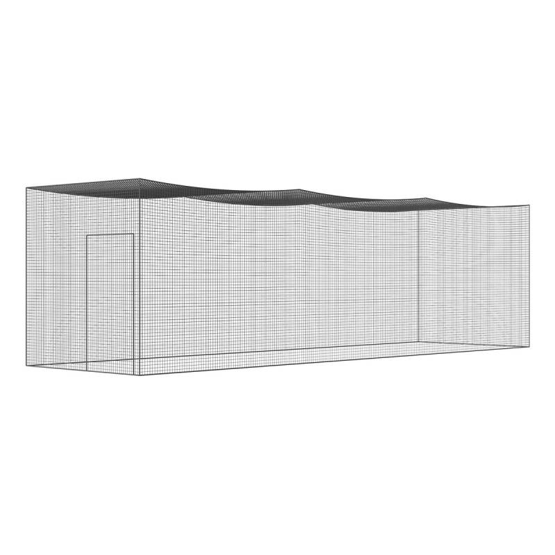 Beisbolo mušimo tinklas su durimis, 35 m0