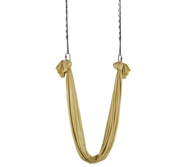 Orelinio jogos hamakas ir supynės auksinės spalvos0