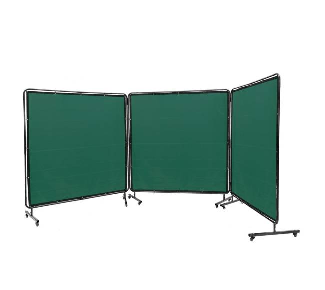 Suvirinimo uždanga su rėmu 180x180 cm žalia10