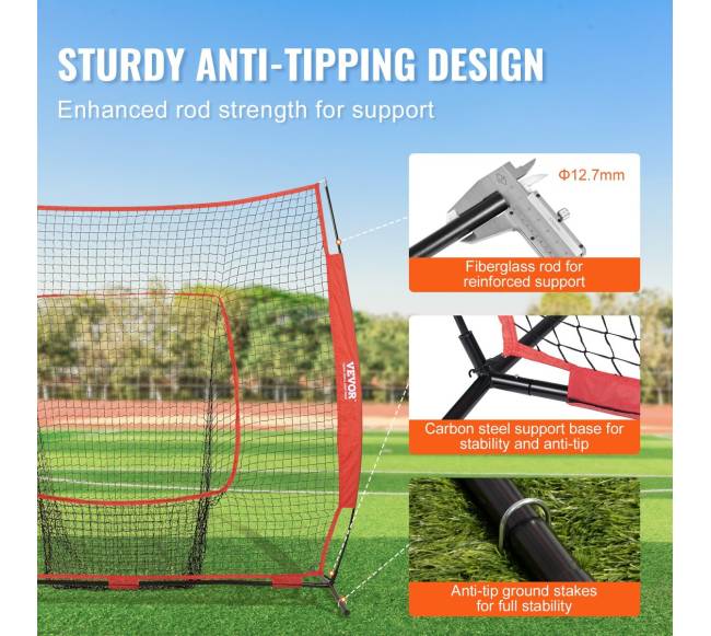 7x7 pėdų beisbolo ir softbolo tinklas2