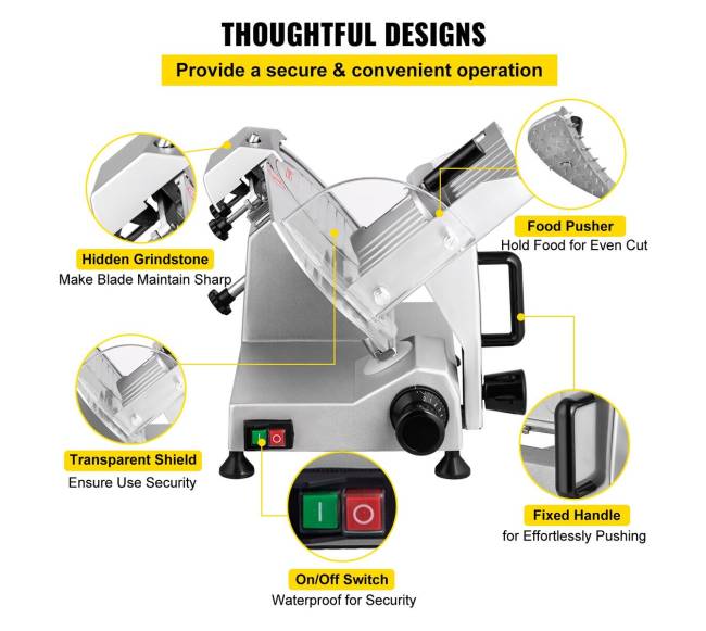 Elektrinė mėsos pjaustyklė, 200W5