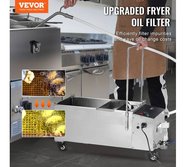 Mobilus aliejaus filtravimo įrenginys, 55 l talpa1