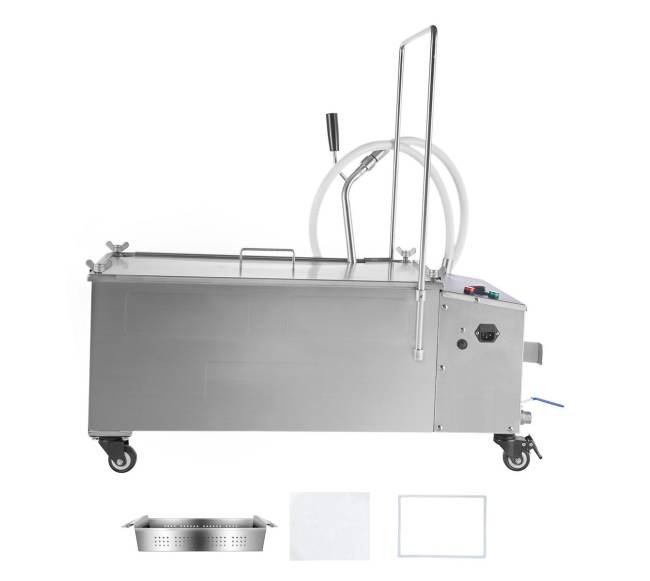 Mobilus aliejaus filtravimo įrenginys, 55 l talpa8