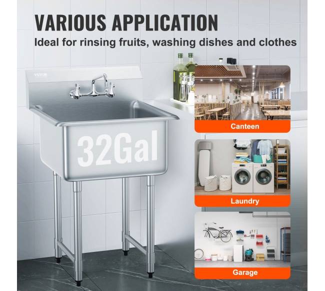 Nerūdijančio plieno kriauklė su maišytuvu5