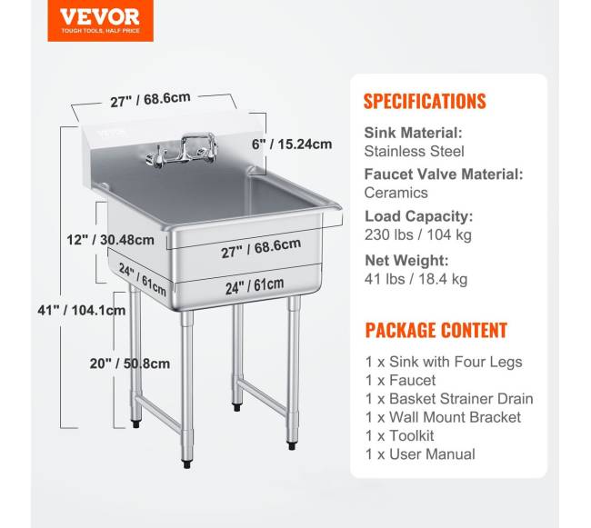 Nerūdijančio plieno kriauklė su maišytuvu6