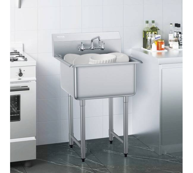 Nerūdijančio plieno kriauklė su maišytuvu7