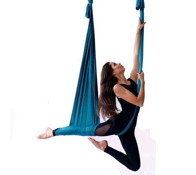 Oro joga hamakas ir sūpuoklės, 5.5 jardų, žalias10