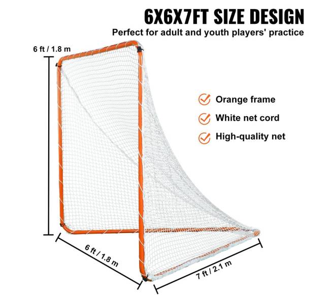 Lacrosės vartai, 182 cm x 182 cm tinklas4