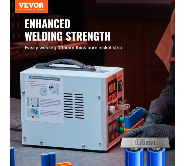 Baterijų taškinis suvirintojas ir kroviklis 788H1