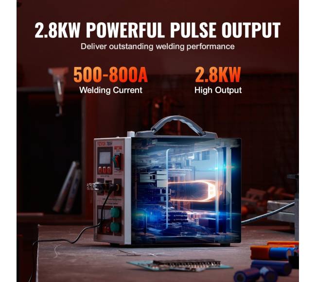 Baterijų taškinis suvirintojas ir kroviklis 788H2