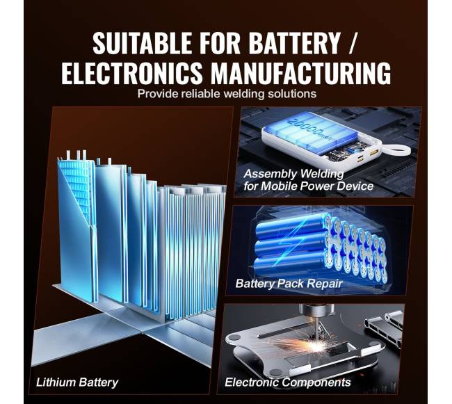 Baterijų taškinis suvirintojas ir kroviklis 788H5