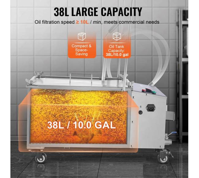 Mobilus aliejaus filtras, 38 L talpa3