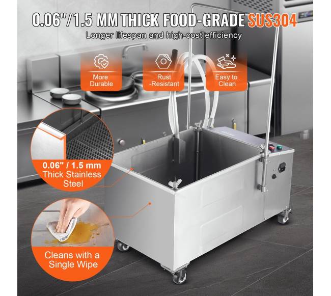 Mobilus aliejaus filtras, 38 L talpa4