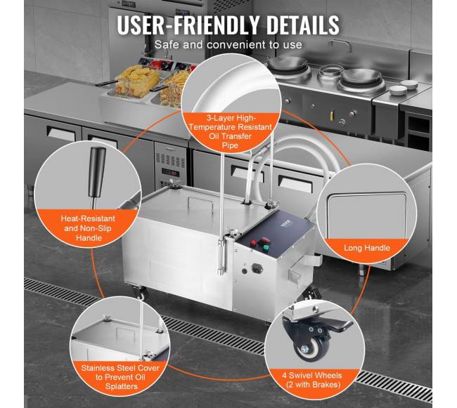 Mobilus aliejaus filtras, 38 L talpa5