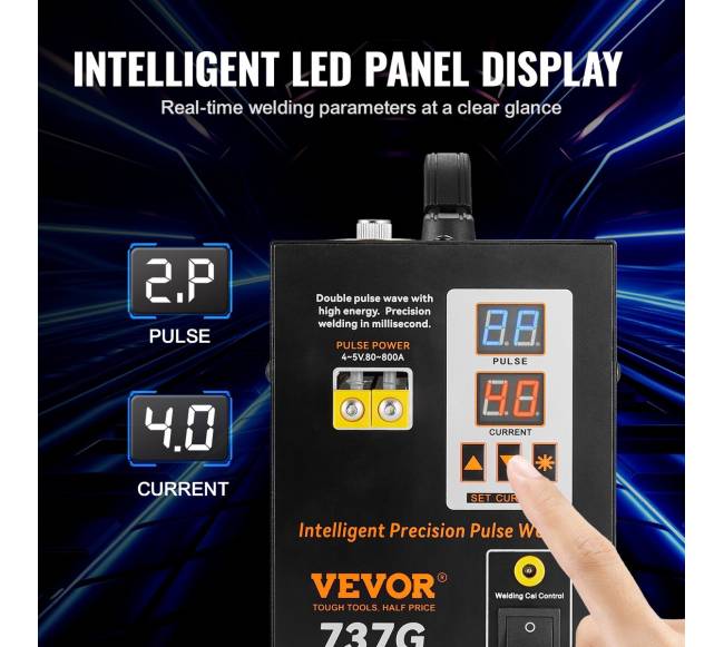 737G nešiojamas taškinis litavimo aparatas4