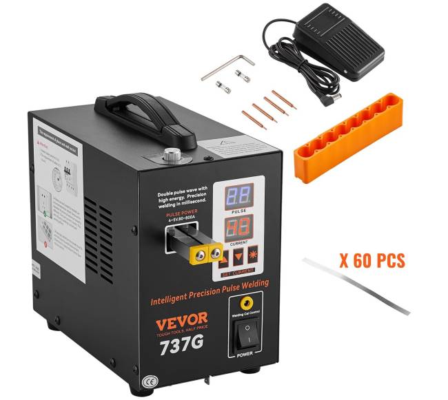 737G nešiojamas taškinis litavimo aparatas8