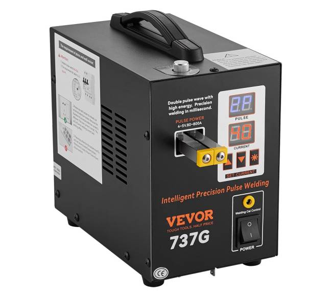 737G nešiojamas taškinis litavimo aparatas10