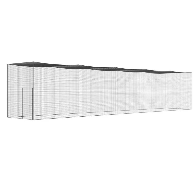 Beisbolo treniruočių tinklas su durimis ir maišeliu0