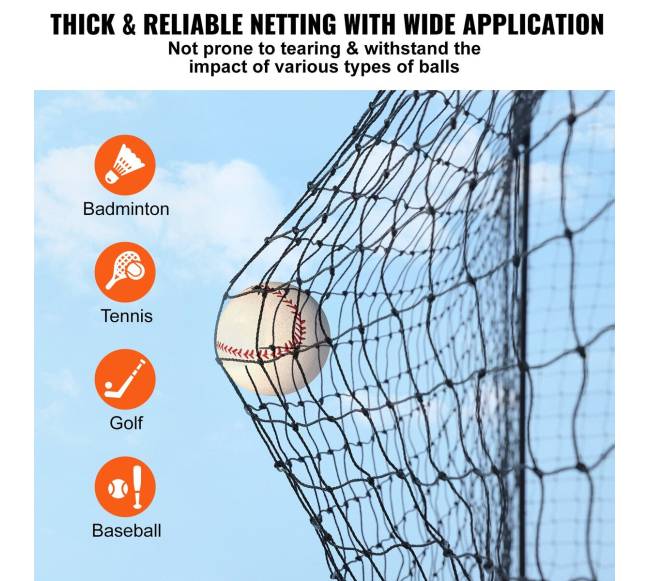 Beisbolo treniruočių tinklas su durimis ir maišeliu2