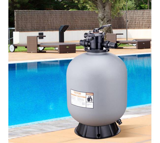 Smėlio filtras baseinams su 7 funkcijomis7