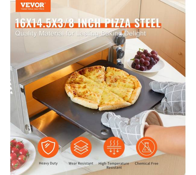 Grūdintas plieninis picos akmuo kepimui1