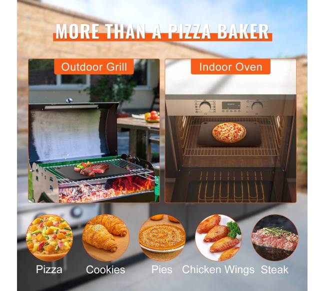 Grūdintas plieninis picos akmuo kepimui5