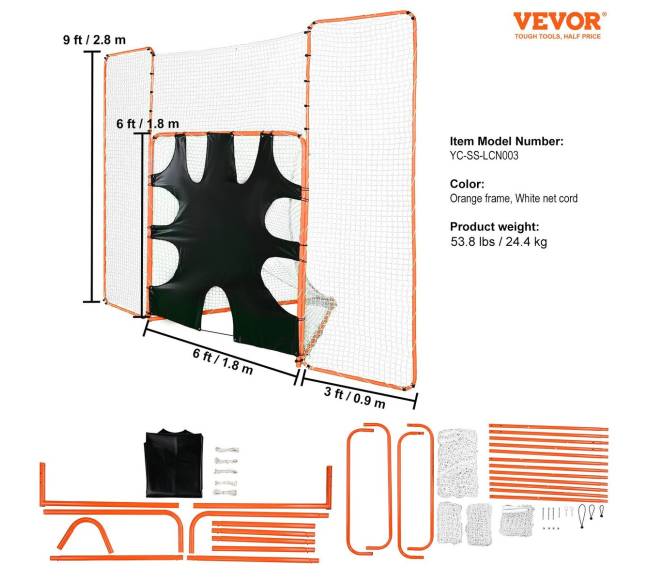 3-in-1 lakroso vartai su atšokliuka ir taikiniu6