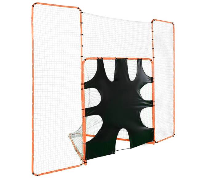 3-in-1 lakroso vartai su atšokliuka ir taikiniu10