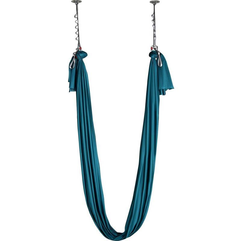 Oro šilkas ir jogos sūpusėlis, žalias0