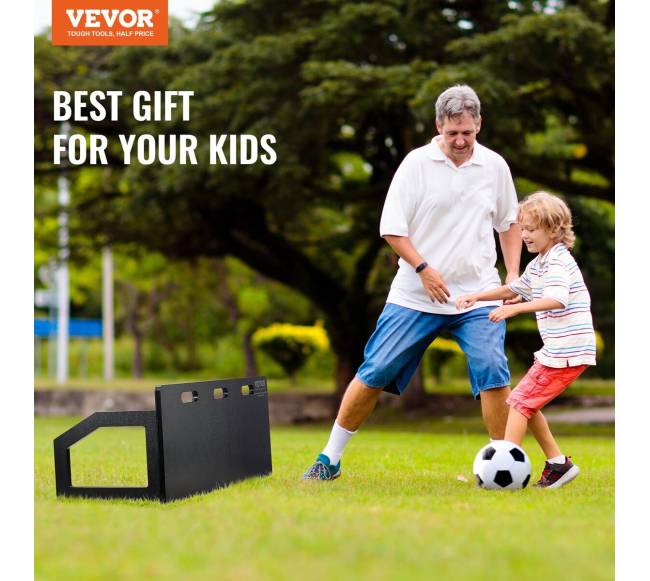 Futbolo atmušimo sienelė 100x40 cm su dviem kampais6