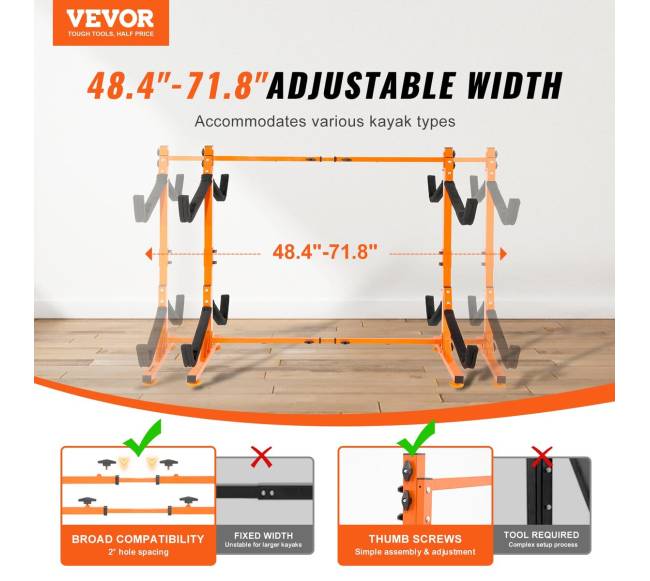 Laisvai pastatoma kajakų saugykla keturiems1
