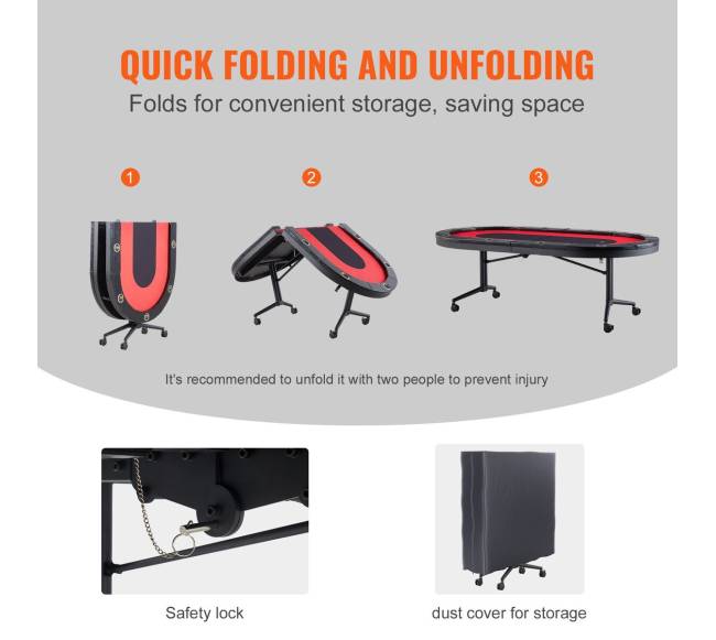 Sulankstomas pokerio stalas 10 žaidėjų2