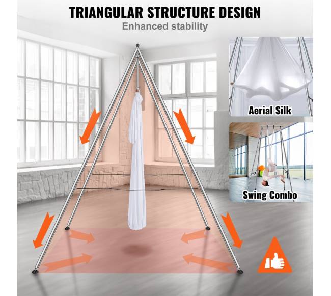 Oro jogos rėmas ir hamakas, 9,67 ft aukštis4