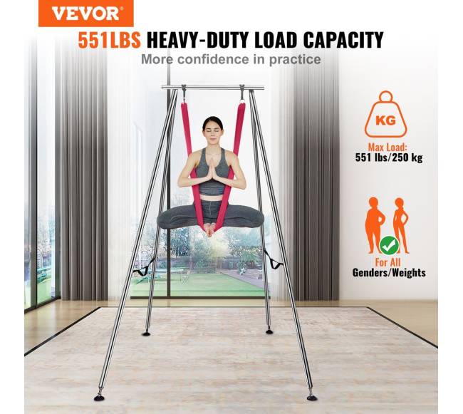 Aero joga rėmas su hamaku, 2.95 m aukščio1