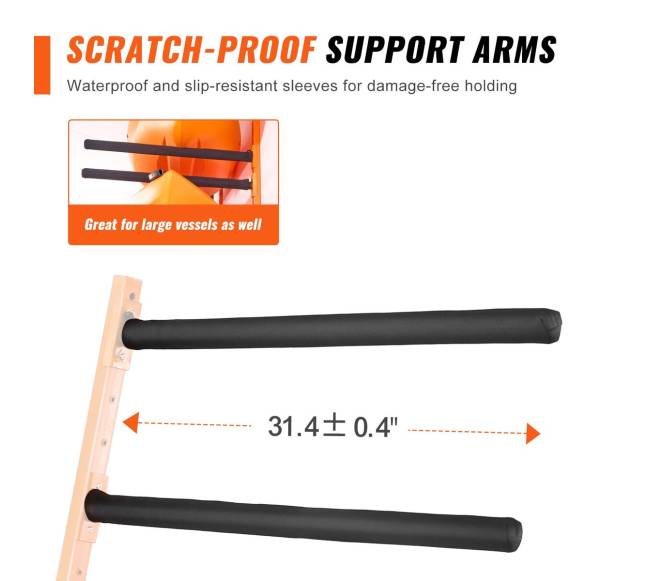 Sieninis keturių vietų laikiklis baidarėms4