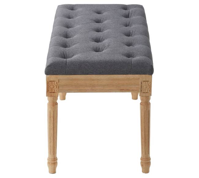 Apšiltinta kėdutė su guminės medienos kojelėmis10